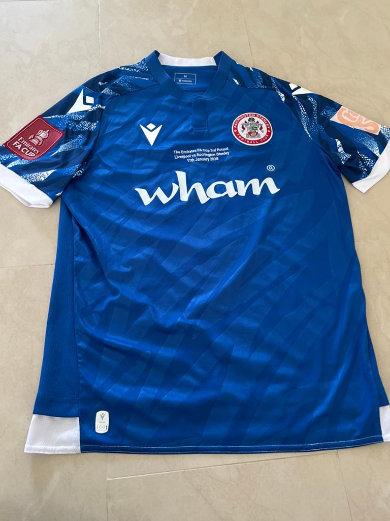 Matchworn Accrington, Verzamelen, Sportartikelen en Voetbal, Ophalen of Verzenden, Zo goed als nieuw, Ajax, Shirt