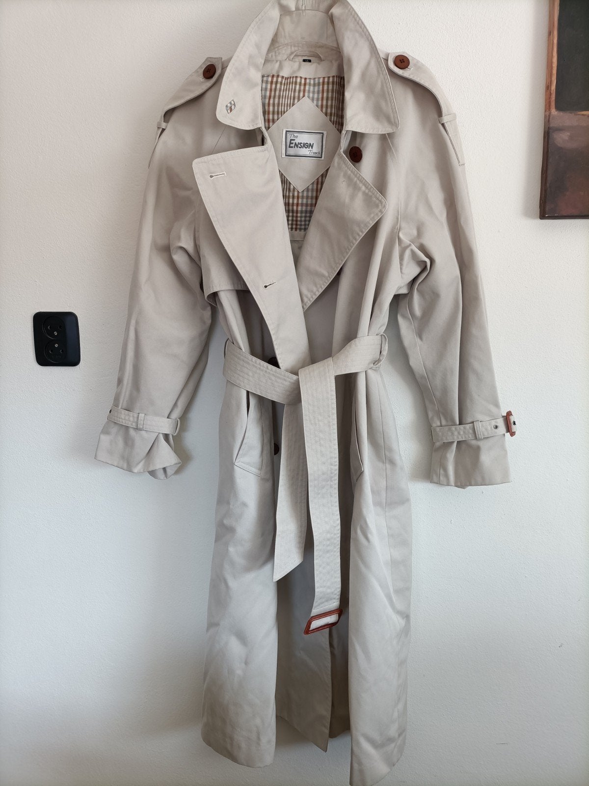Trenchcoat M, Ophalen of Verzenden, Gedragen, Maat 38/40 (M), Beige