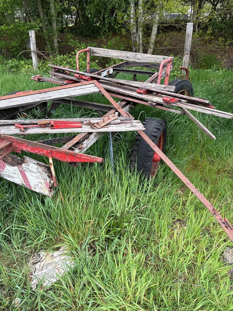Oude Miedmawagen, opknapper, Ophalen, Transport