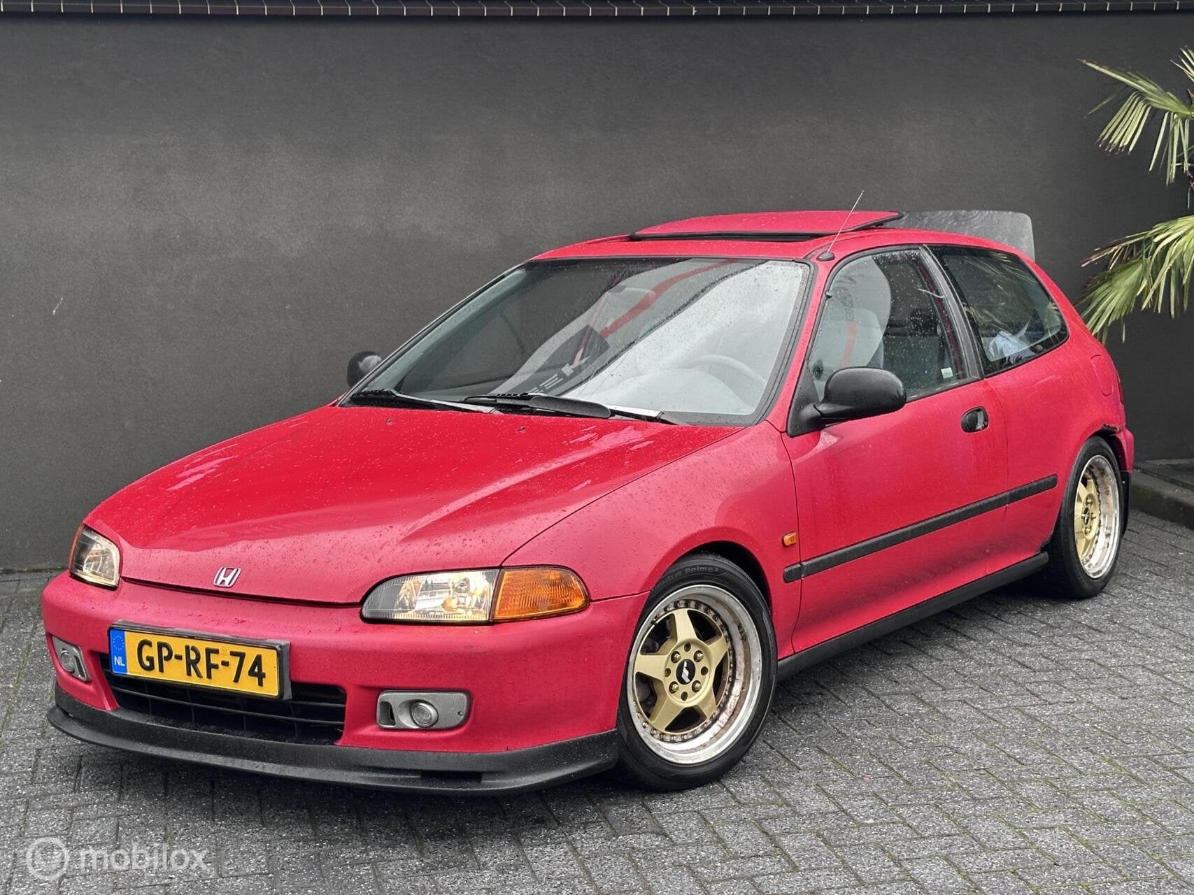 Honda Civic 1.5 LSi 90PK zo mee, Voorwielaandrijving, Gebruikt, 4 cilinders, Origineel Nederlands