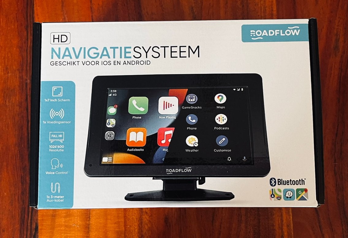 ROADFLOW HD Navigatiesysteem 7 inch – NIEUW & ongebruikt, Auto diversen, Ophalen of Verzenden, Nieuw