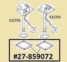 27-859072 Losse pakking voor Quicksilver niveaumeter. € 6,95, Ophalen of Verzenden, Nieuw, Motor en Techniek