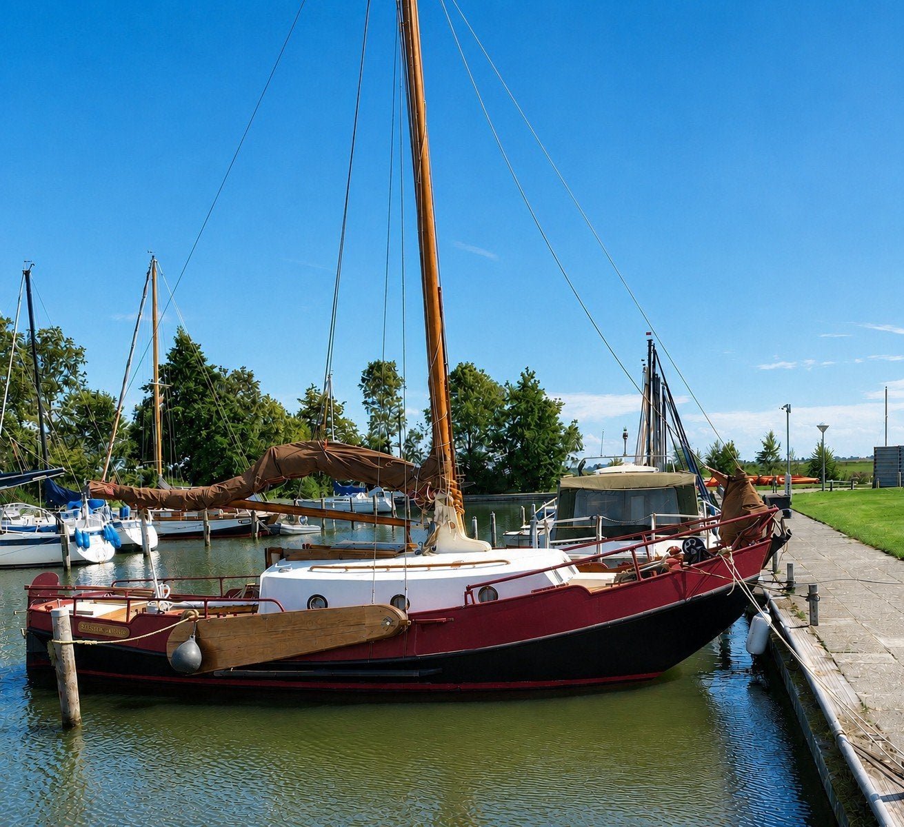Prachtige Huitema Zeeschouw 9 meter, 9 m, Gebruikt, Staal, Binnenboordmotor