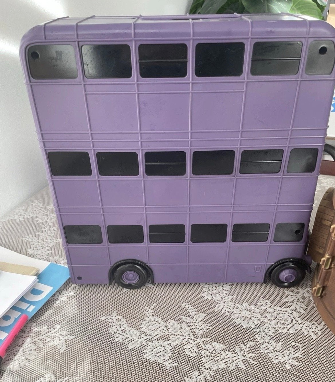 Harry Potter Collectie: Collectebus & Griffindor Kamer, Ophalen of Verzenden, Gebruikt, Actiefiguurtje