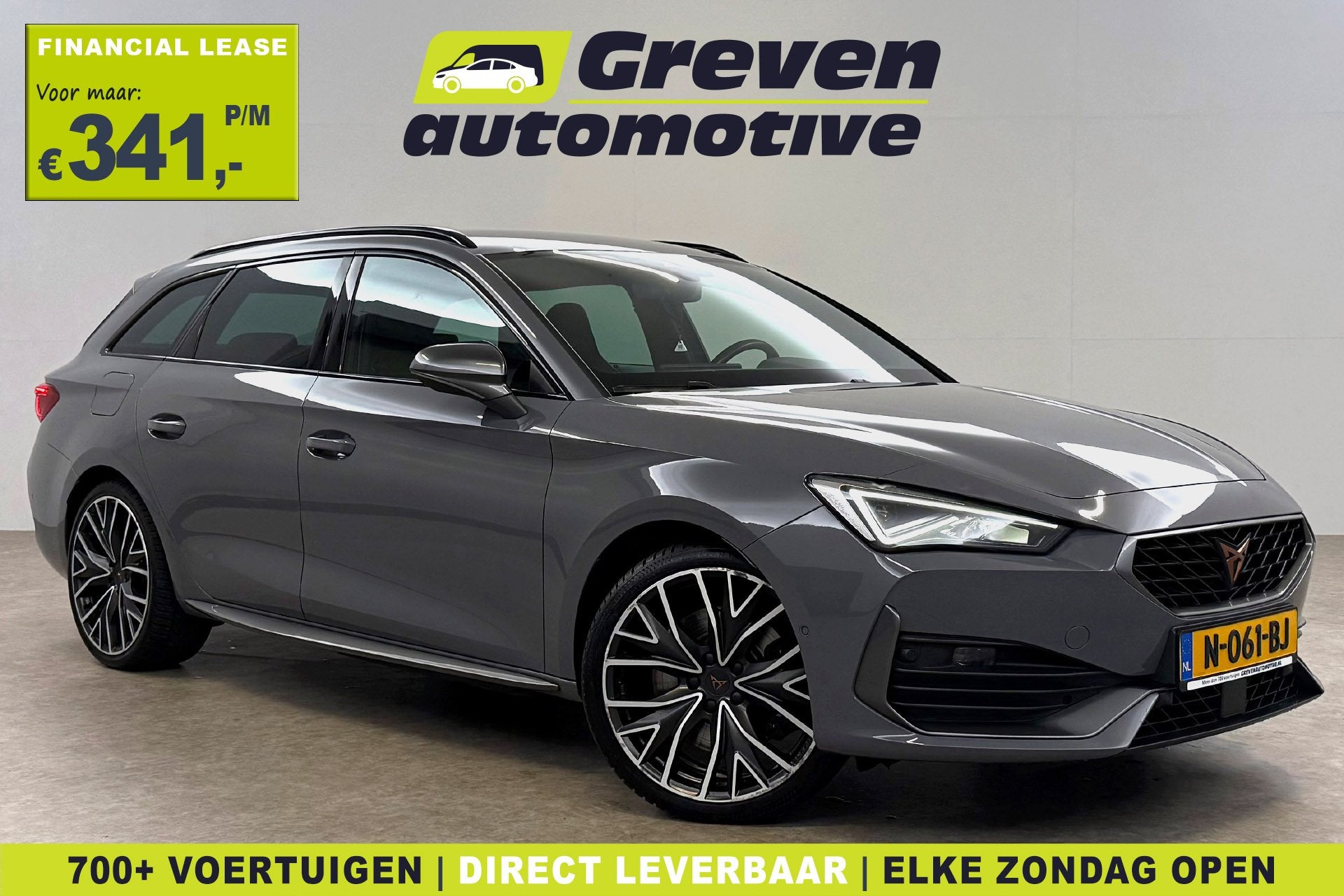 CUPRA Leon 1.4 e-Hybrid VZ Adrenaline | Virtual | Camera | S, Auto's, 77 km/l, Gebruikt, Euro 6, 4 cilinders