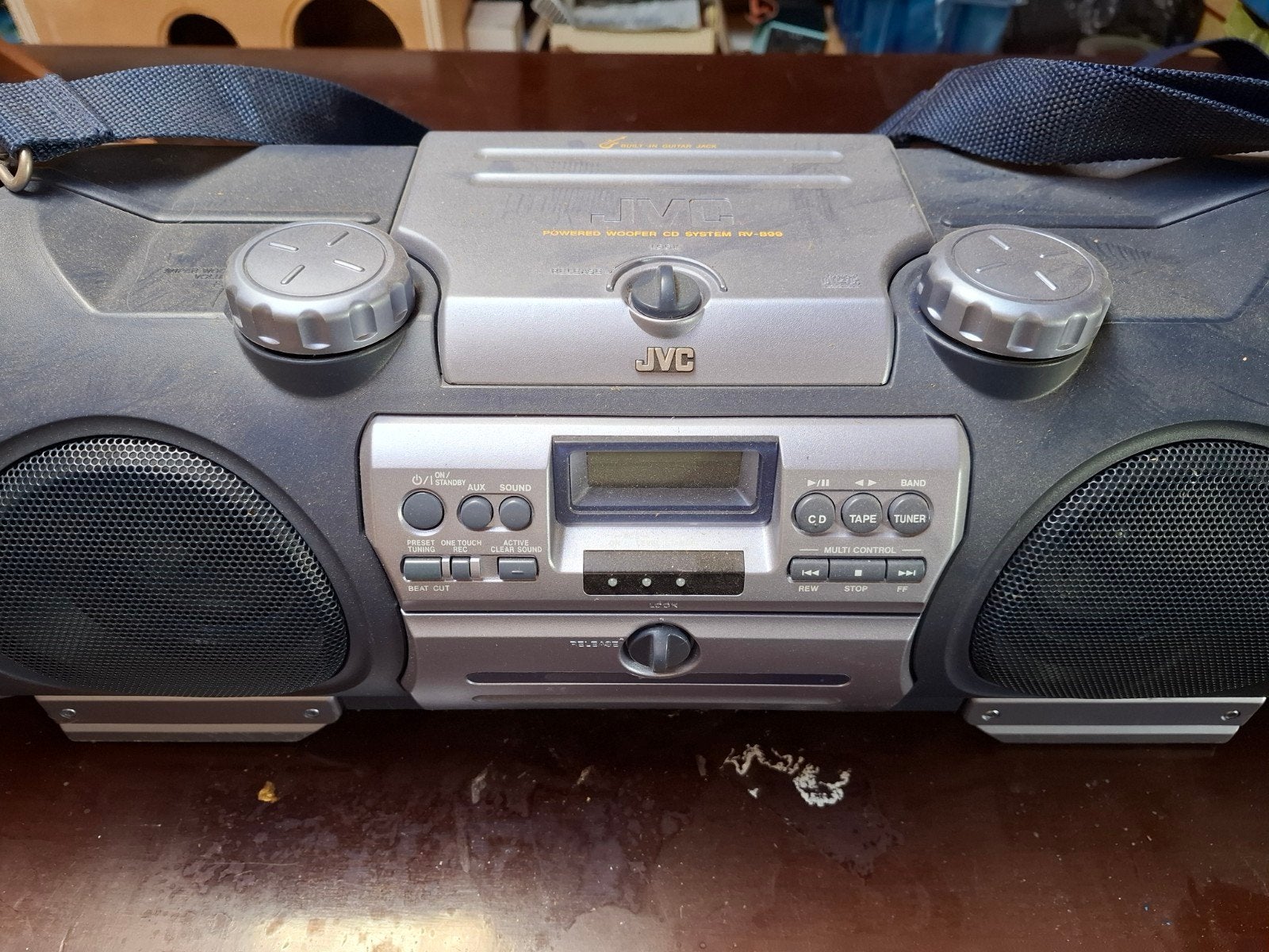 Luxe recorder., Ophalen of Verzenden, Dubbel, JVC, High speed dubbing