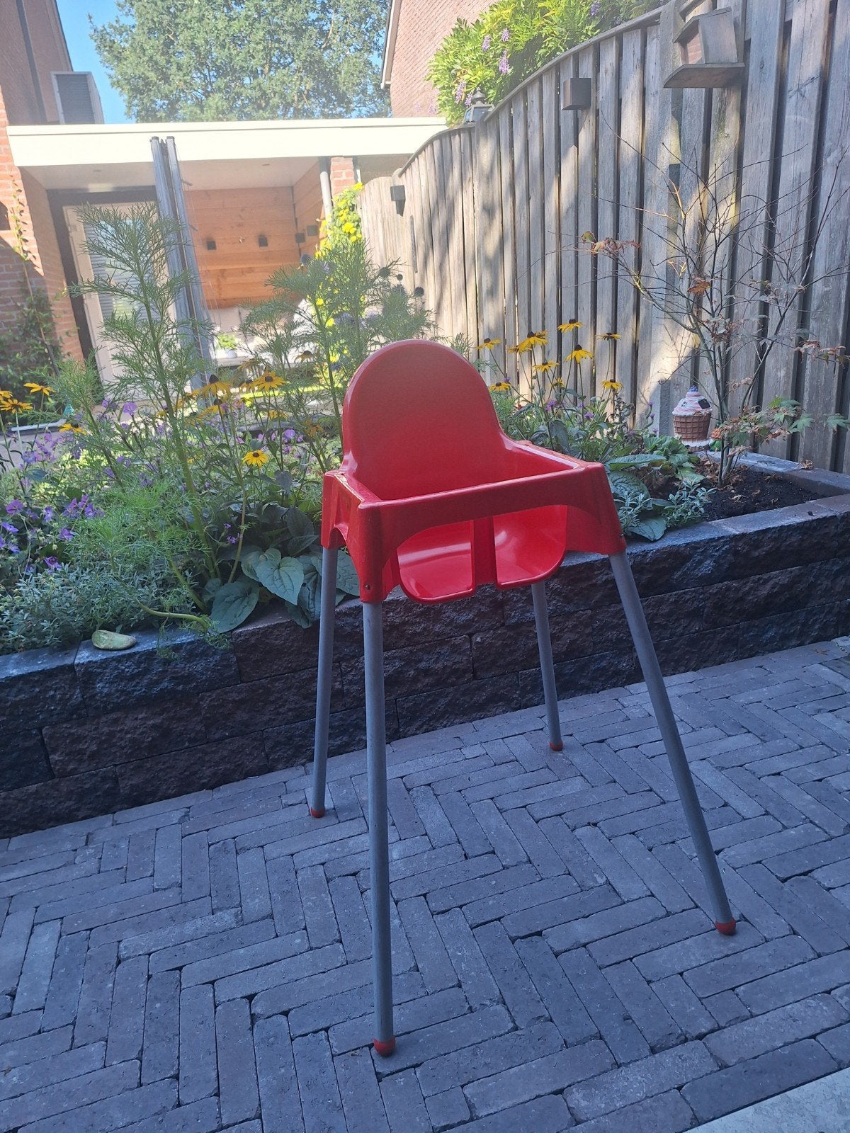 Rode kinderstoel - Gebruikt maar in goede staat, Kinderen en Baby's, Ophalen, Gebruikt, Overige typen