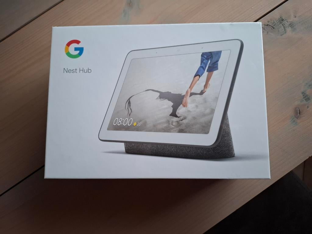 Google Nest Hub nieuw in gesealde doos, Audio, Tv en Foto, Fotografie | Digitale fotolijsten, Ophalen of Verzenden, Nieuw