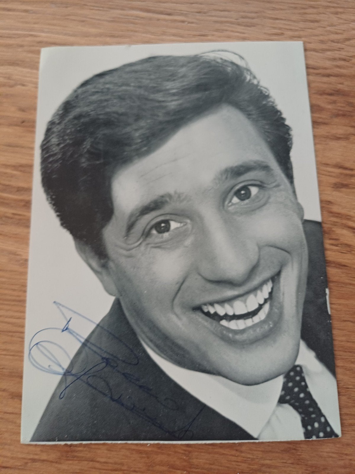 Rocco Granata - Gesigneerde foto, Ophalen of Verzenden, Gebruikt, Foto of Kaart, Gesigneerd