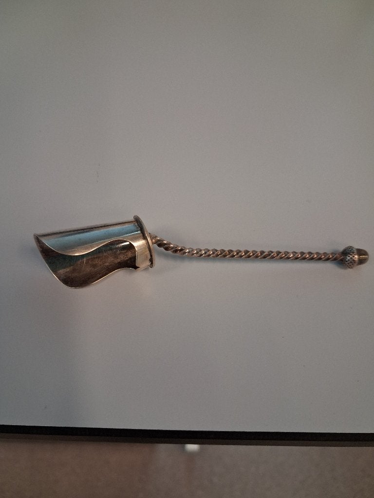 Antique silver sugar spoon, 13.6 g, Antiek en Kunst, Ophalen
