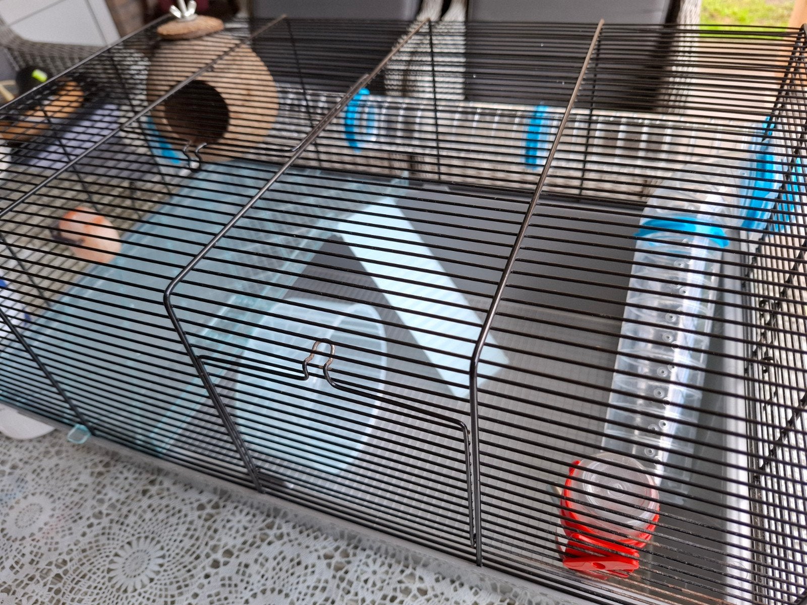 hamsterkooi en losse toevoegingen, Dieren en Toebehoren, Minder dan 60 cm, Kooi, Minder dan 75 cm, Ophalen of Verzenden