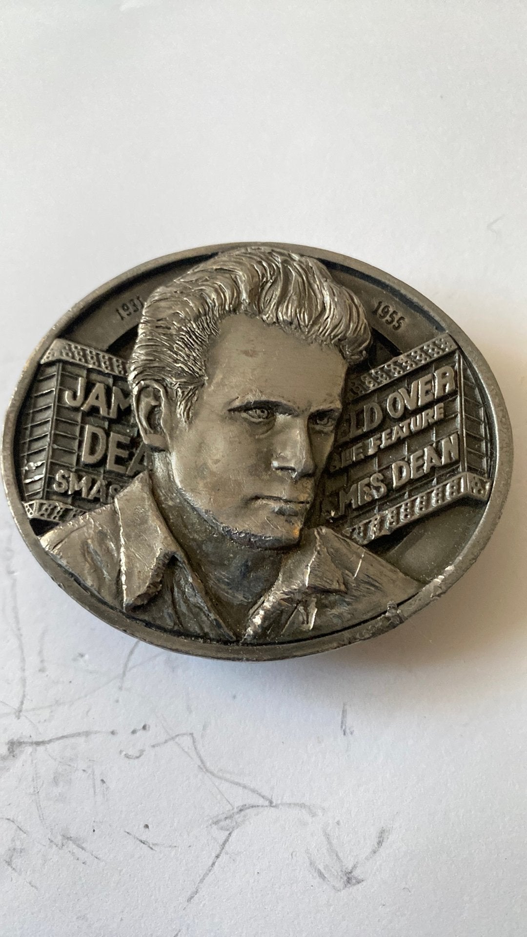 Buckle riemgesp James Dean, Kleding | Heren, Riemen en Ceinturen, Ophalen of Verzenden, Zwart