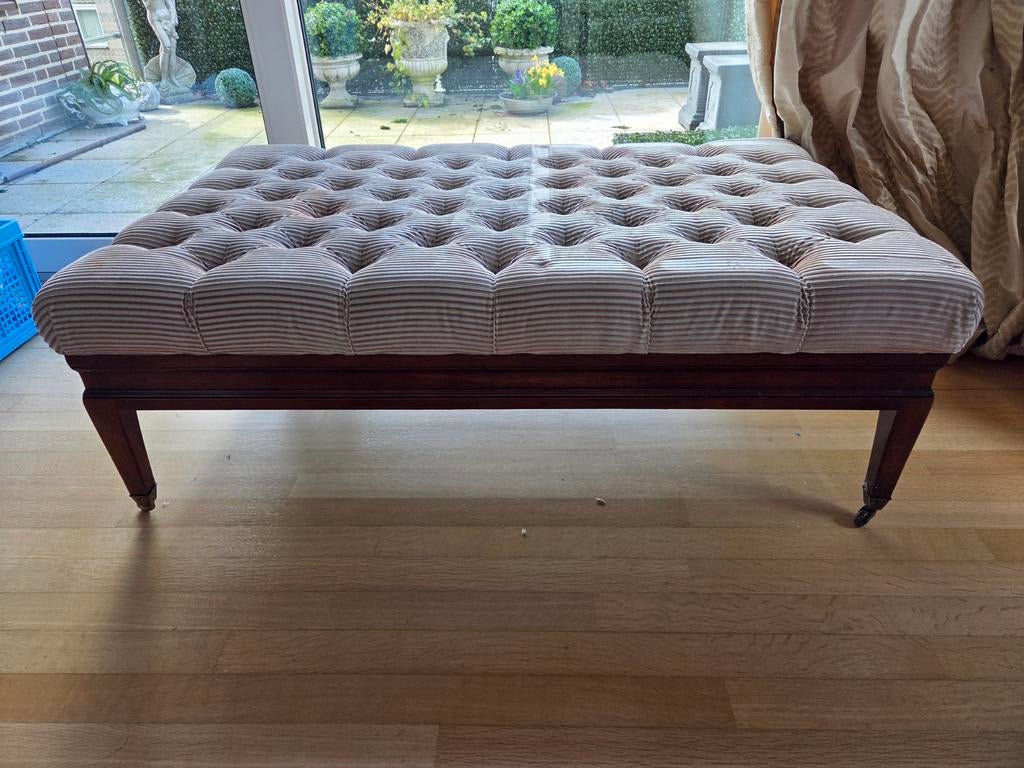 Grote hocker, Huis en Inrichting, Ophalen, Rechthoekig, Hout