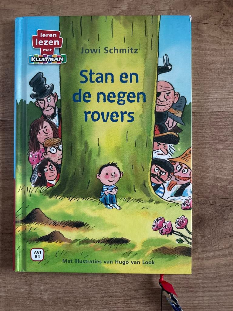 Stan en de negen rovers - Leren lezen met Kluitman, Ophalen of Verzenden, Zo goed als nieuw, Fictie algemeen