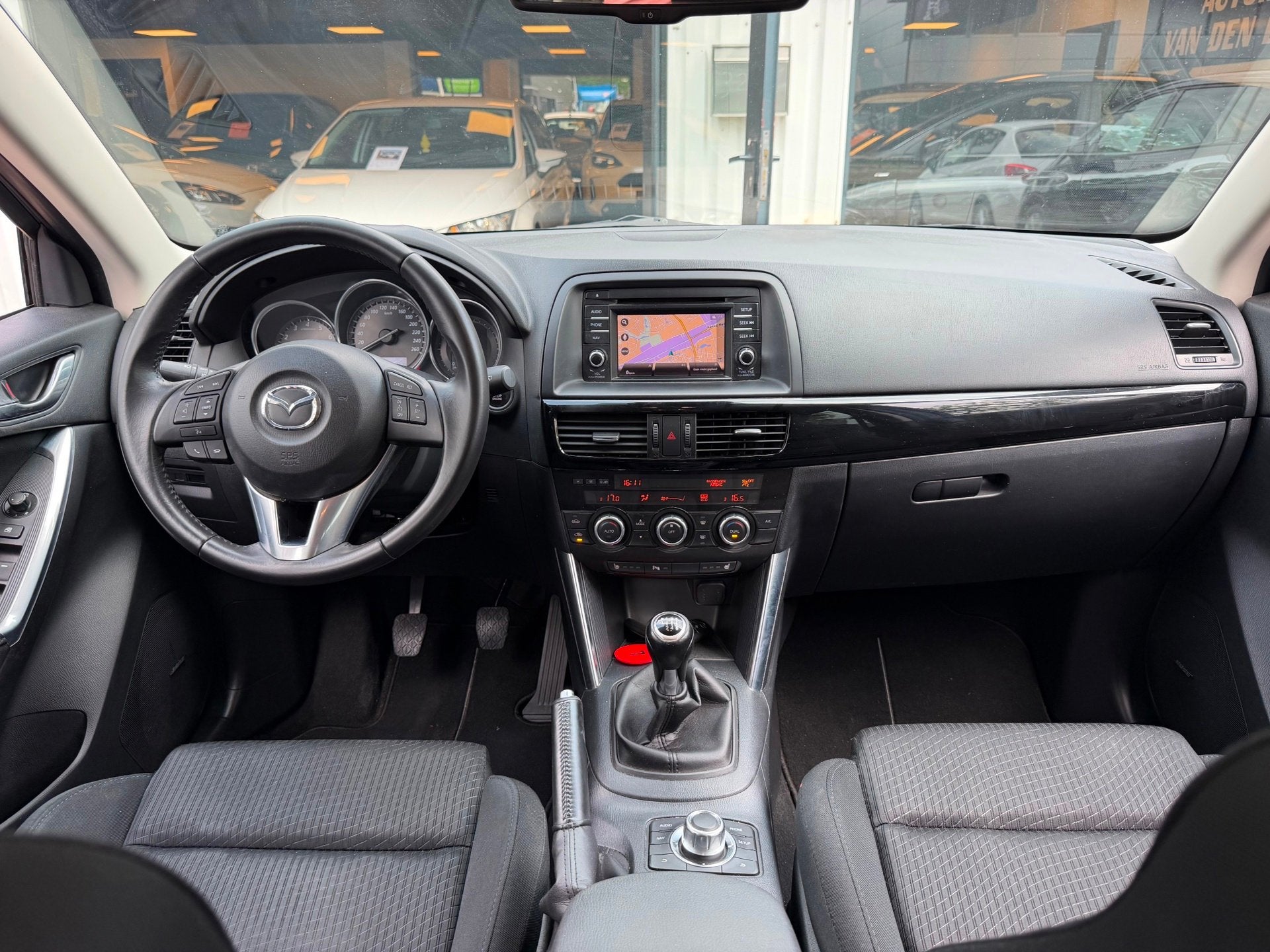 Mazda CX-5 2.0 TS+ 2WD|Navi|Cruise|Climate|Stoelverw||Pdc|Lm, Voorwielaandrijving, Gebruikt, Zwart, Origineel Nederlands
