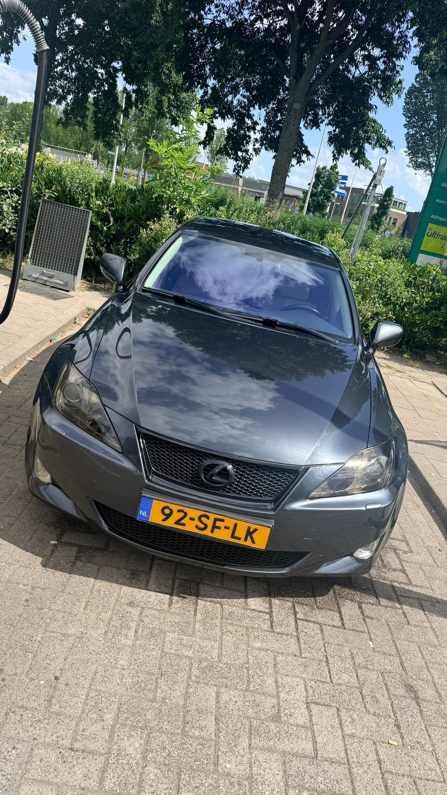 Lexus IS 250 2.5 Business AUT 2006 Grijs, Auto's, Achterwielaandrijving, Beige, 1535 kg, Zilver of Grijs