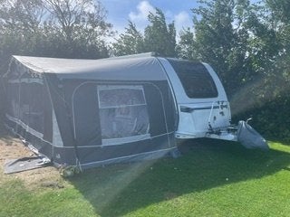 Dorema Garda 270 XL Omloopmaat 1100-1125, Ophalen, Zo goed als nieuw, Polyester, Dorema