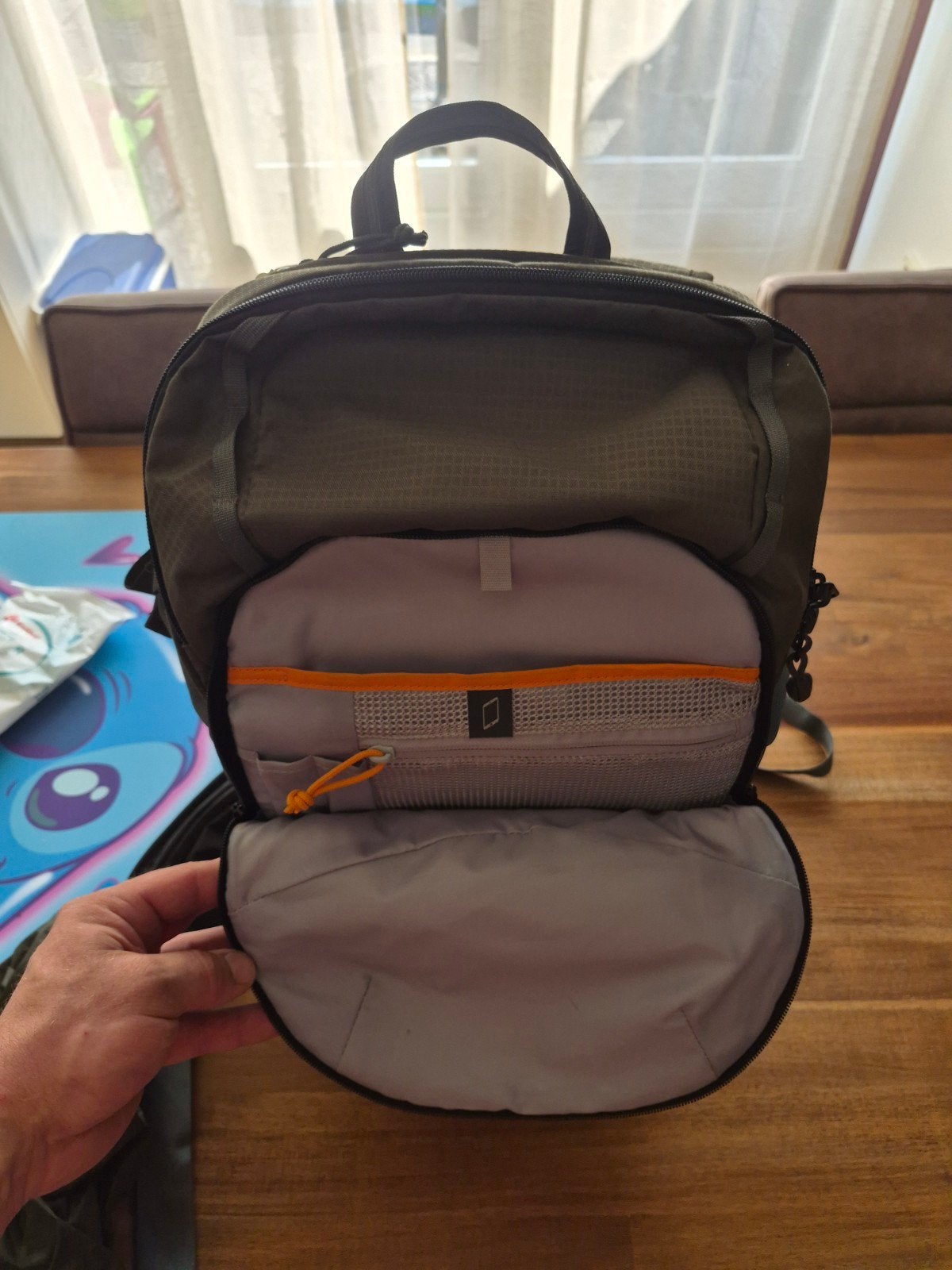 Lowepro Flipside Trek BP 350 AW, Lowepro, Rugtas, Zo goed als nieuw, Groen