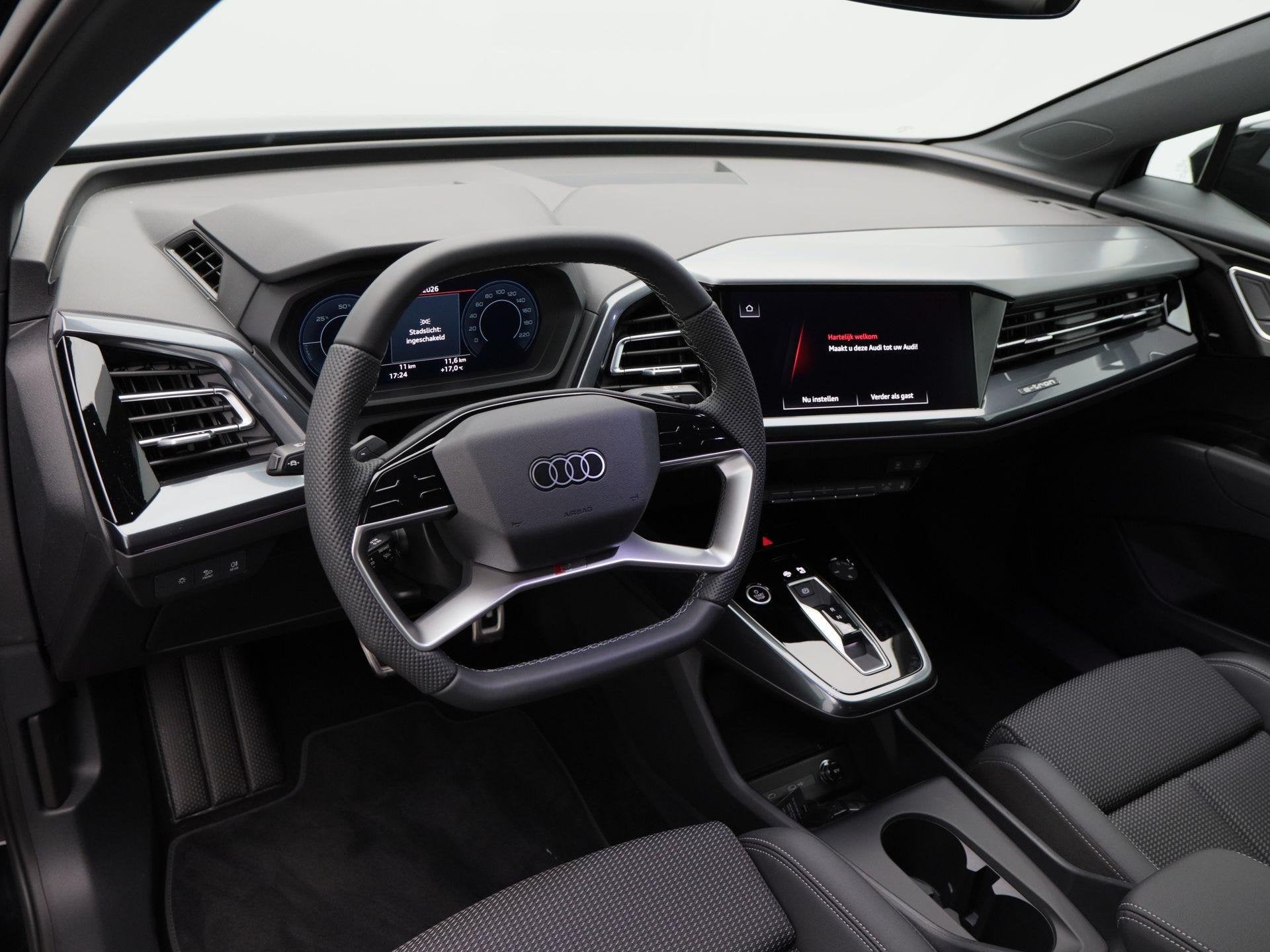 Audi Q4 Sportback e-tron 45 | S Edition Competition | 286 PK, Automaat, Zwart, 82 kWh, Zwart