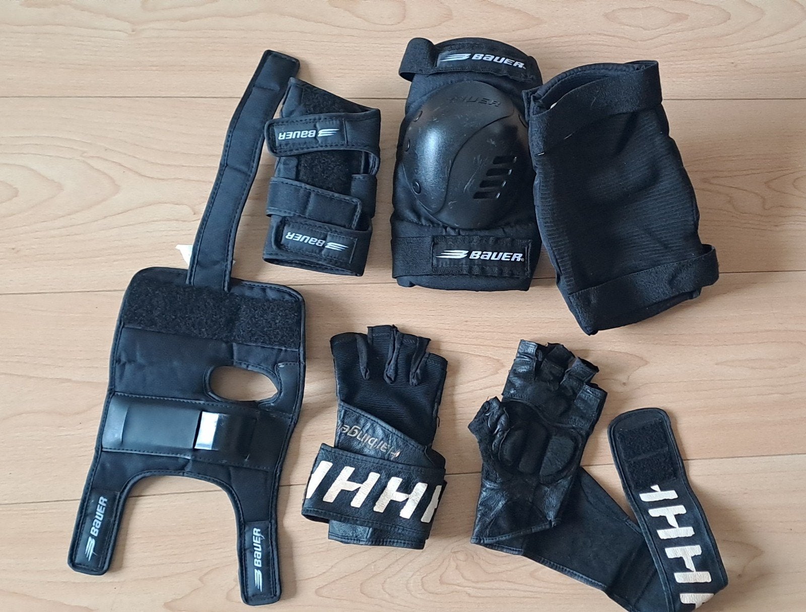 Nike skates maat 39 met complete beschermset, Ophalen of Verzenden, Gebruikt, Inline skates 4 wielen, Overige merken