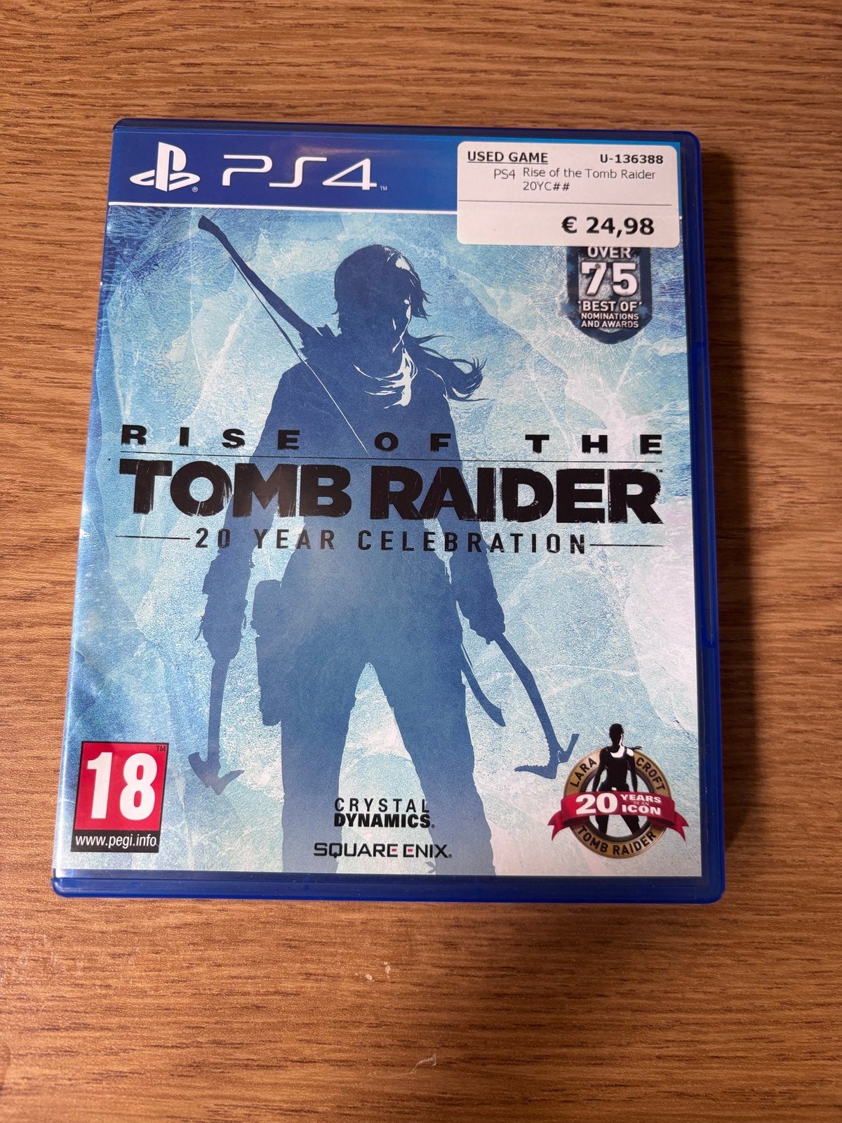 Rise of the Tomb Raider PS4 - 20 Year Celebration, Spelcomputers en Games, Ophalen of Verzenden, Gebruikt