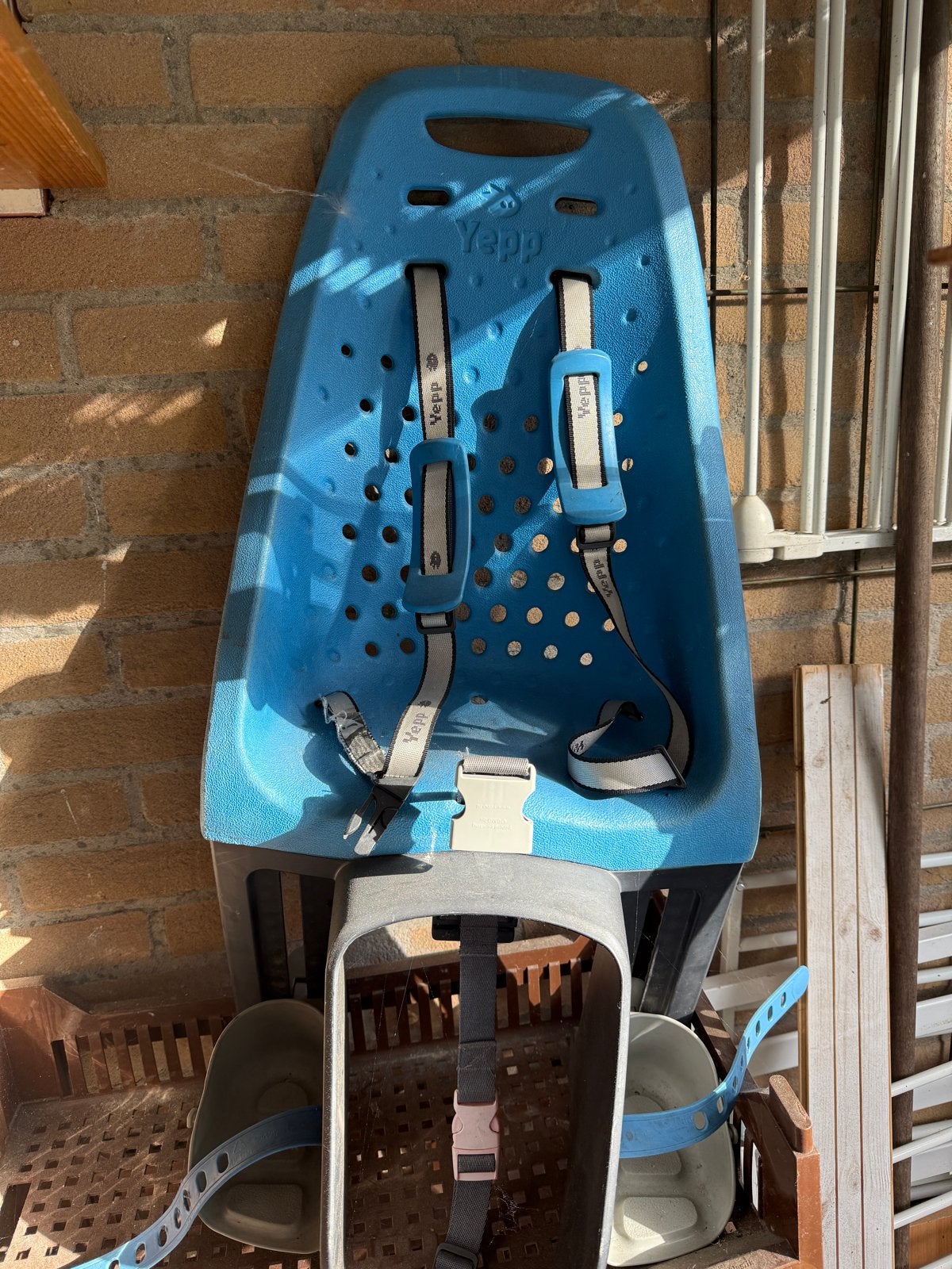 Yepp Fietszitje - Comfortabel en Veilig, Fietsen en Brommers, Achterzitje, 9 t/m 18 kg, Ophalen of Verzenden, Gebruikt