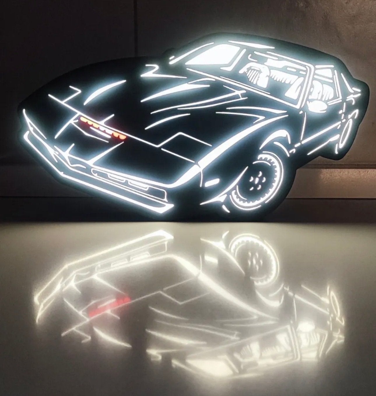 Knight Rider KITT LED Lamp - Unieke Decoratie, Verzenden, Nieuw