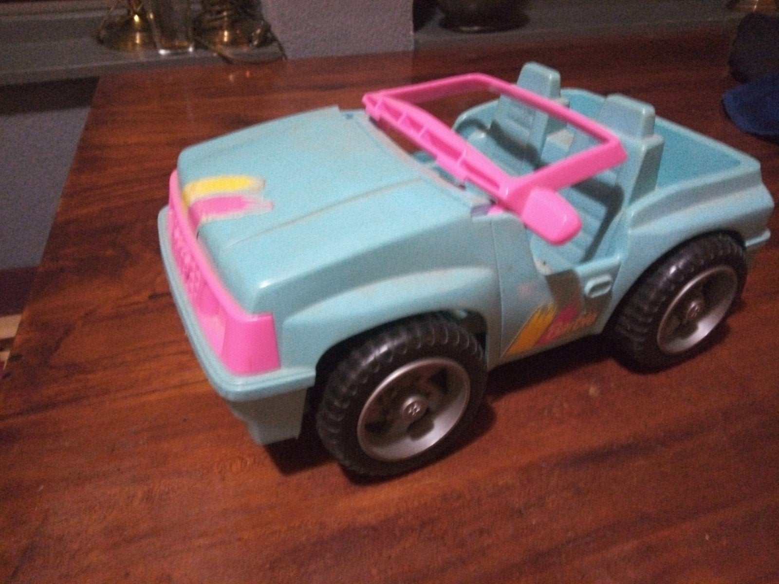 Barbie 4x4 Jeep - Vintage Speelgoedauto, Ophalen of Verzenden, Gebruikt