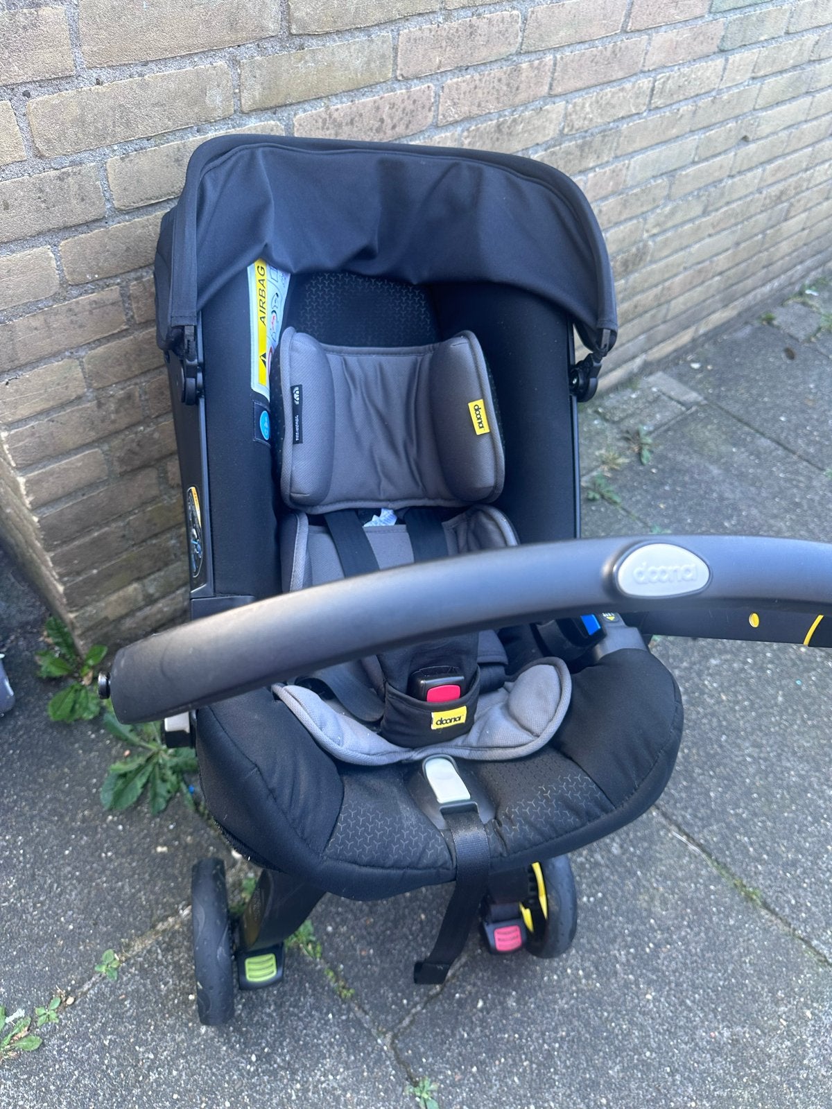 Doona autostoel en kinderwagen in één, 0 t/m 13 kg, Ophalen, Overige merken, Gebruikt