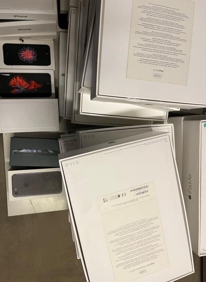 Lege Apple dozen van diverse producten te koop, Overige modellen, Wit, 32 GB, Ophalen of Verzenden