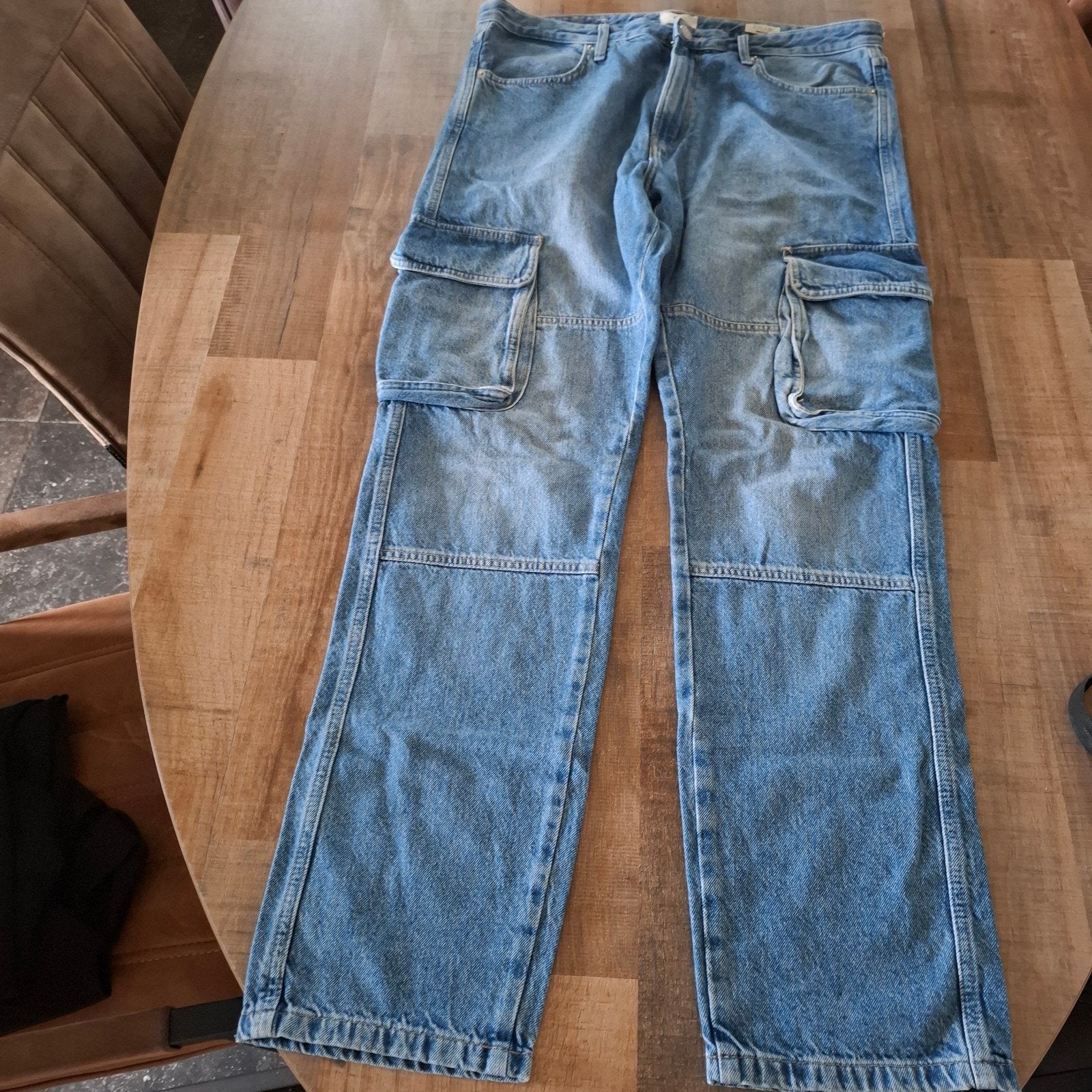 heren jeans 34x34, Kleding | Dames, Blauw, Ophalen of Verzenden, Zo goed als nieuw, W27 (confectie 34) of kleiner