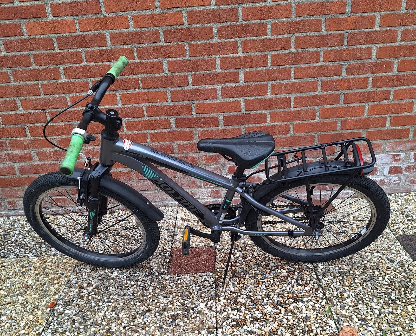 stoere jongensfiets 20 inch, Ophalen, 20 inch of meer, Gebruikt, Velgrem