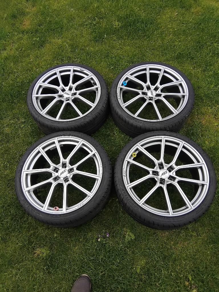 AEZ Raise19" 5x108, ET 45 velgen voor Ford, Volvo, Jaguar, Auto-onderdelen, Banden en Velgen, Gebruikt, Banden en Velgen, Personenwagen