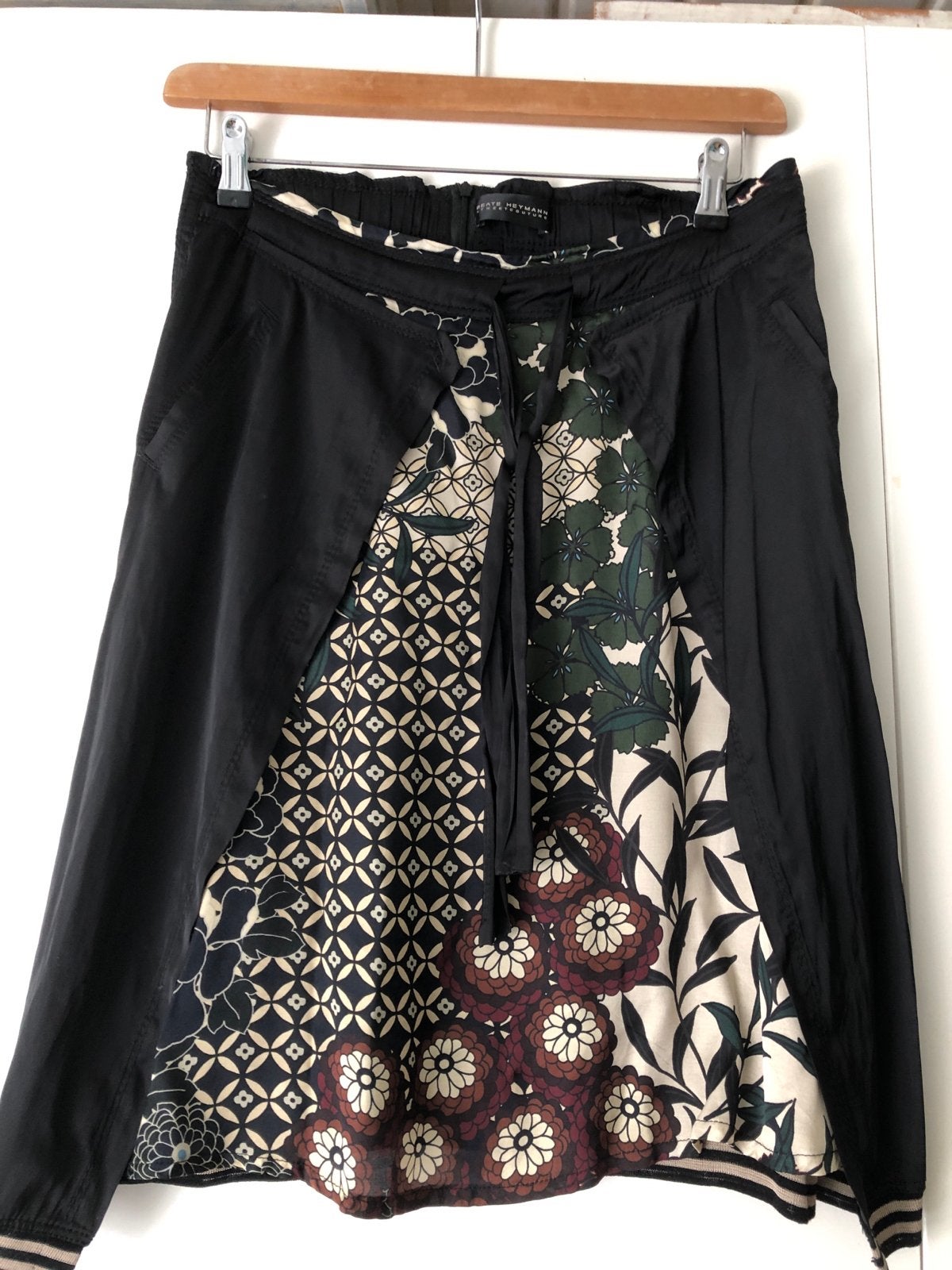 Beate Heymann Streetcouture rok met print, Kleding | Dames, Maat 38/40 (M), Zwart, Ophalen of Verzenden, Zo goed als nieuw