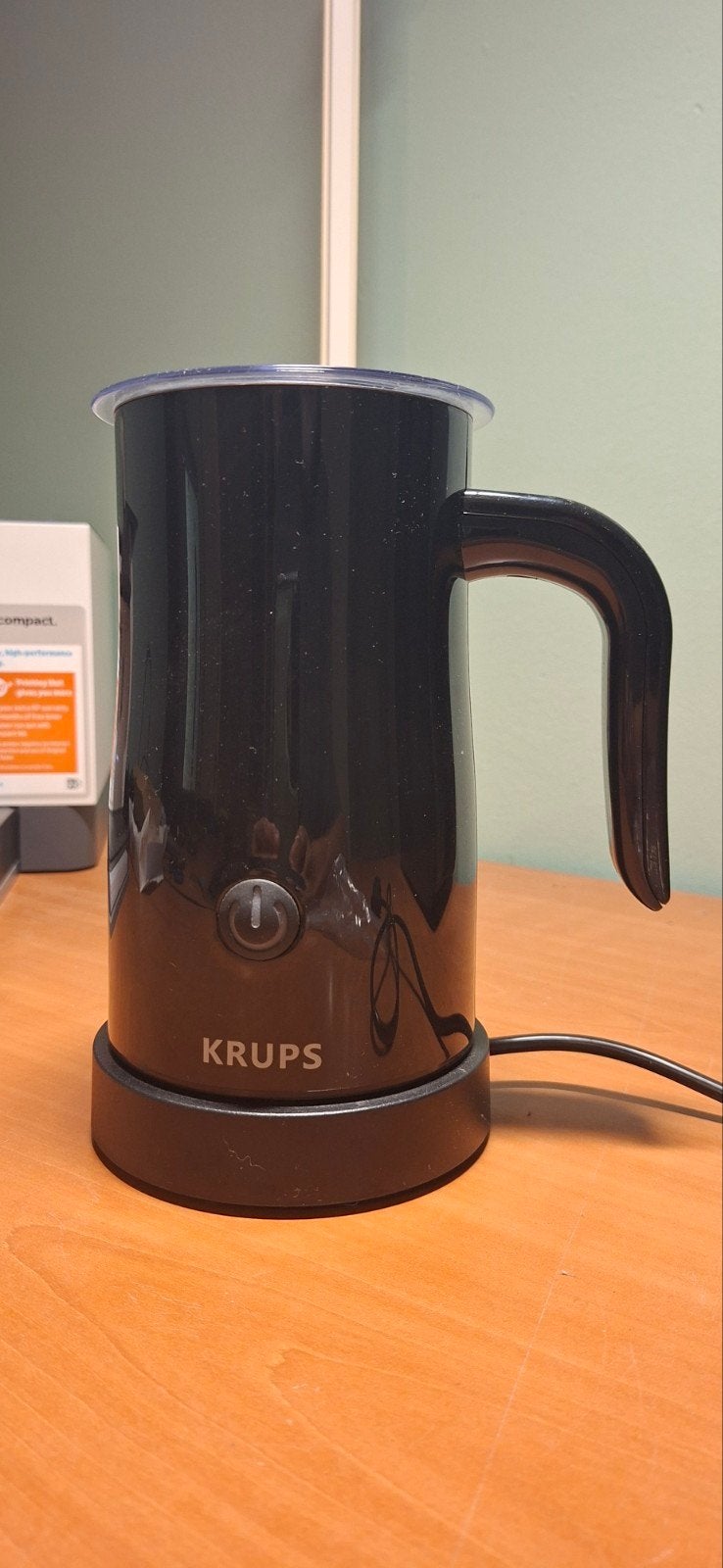 Krups XL100 melkopschuimer, Ophalen of Verzenden, Zo goed als nieuw, Elektrische melkopschuimer