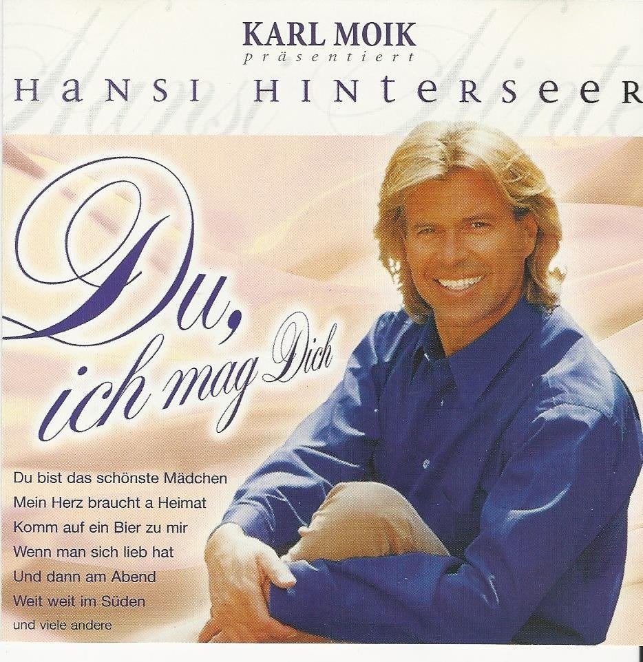 Hansi Hinterseer - Du, Ich mag dich = 2,99, Ophalen of Verzenden, Zo goed als nieuw