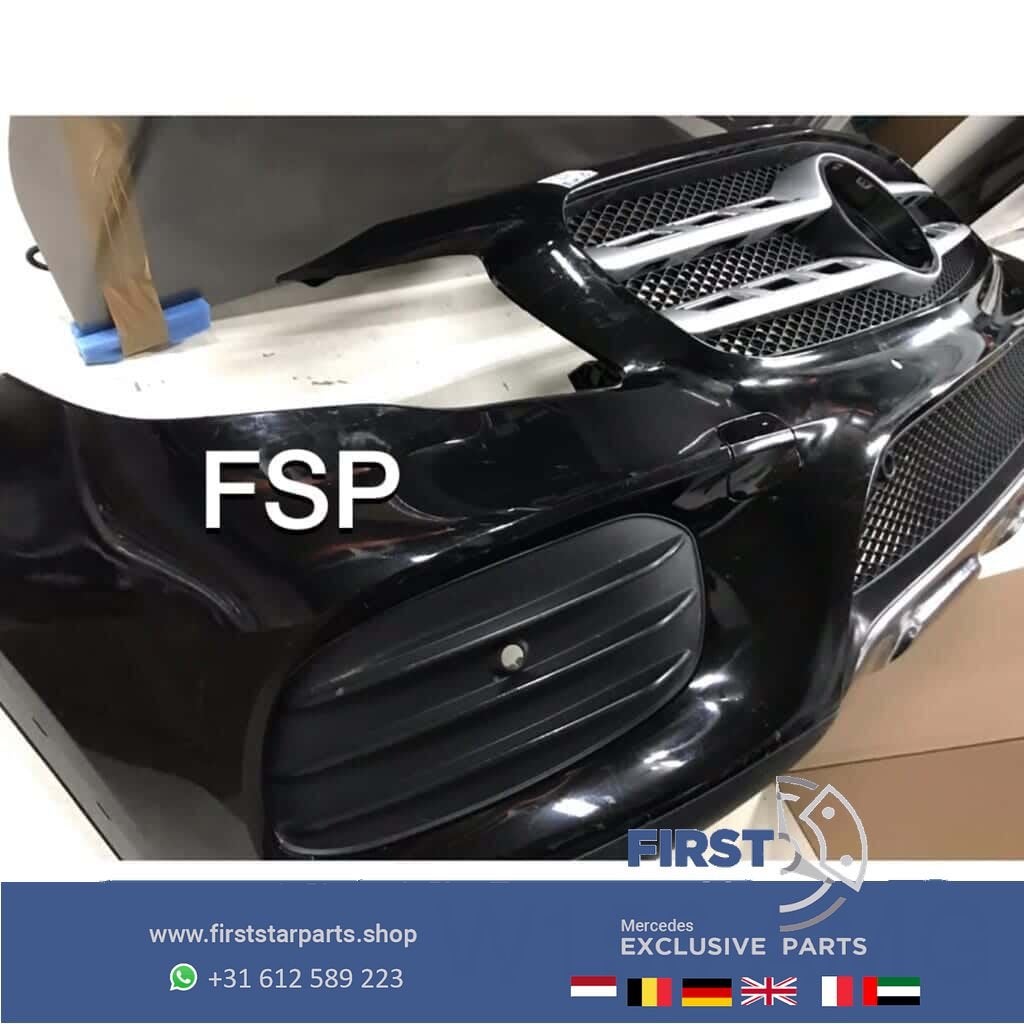 W156 Facelift AMG Voorbumper Mercedes 2018 bumper COMPLEET z, Gebruikt, -, Voor, Ophalen of Verzenden
