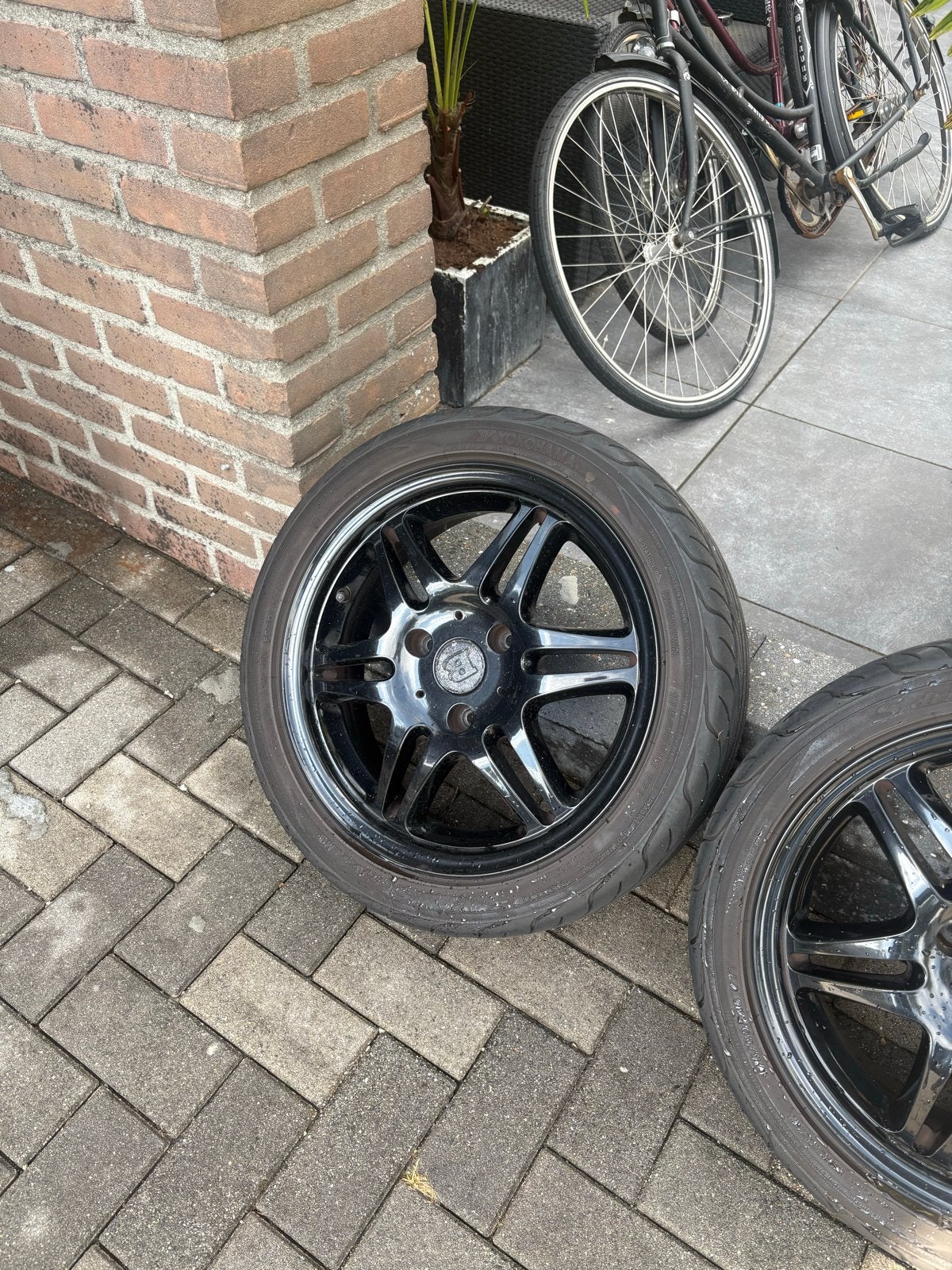 Smart brabus velgen 17 inch, Ophalen, Gebruikt, Banden en Velgen, 17 inch