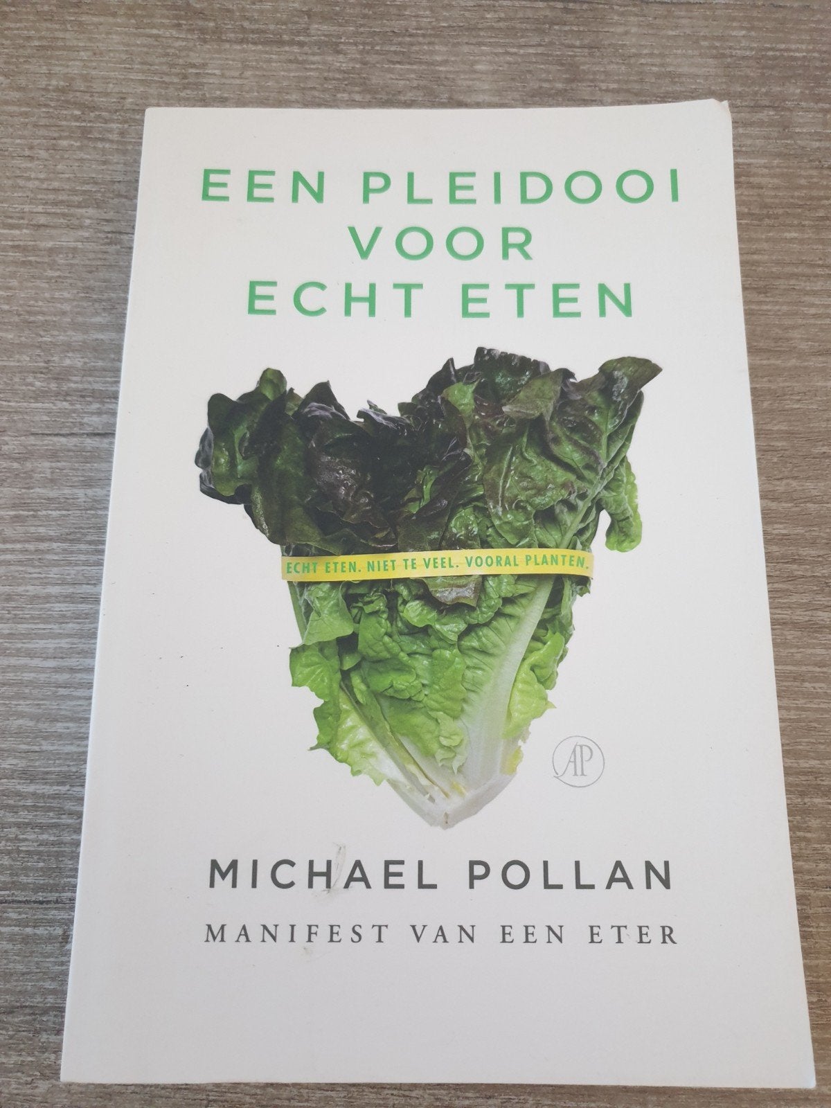 Een Pleidooi Voor Echt Eten - Michael Pollan, Ophalen of Verzenden, Gelezen, Michael Pollan