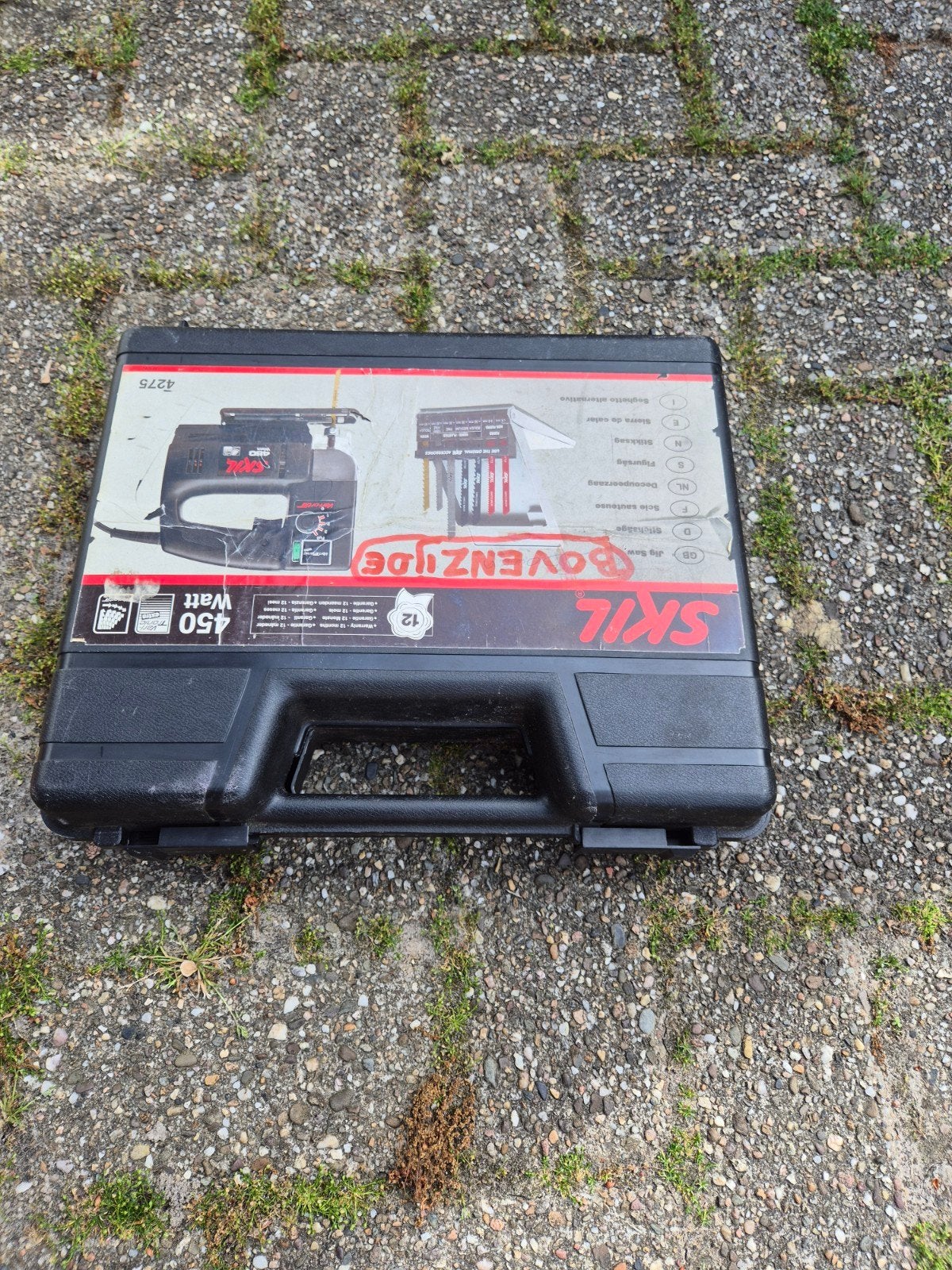 Skil decoupeerzaag 450 Watt met koffer, Ophalen, Gebruikt
