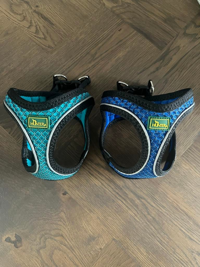 2 Hunter Hilo Comfort hondenharnas /hondentuigje maat XXS-XS, Dieren en Toebehoren, Hondenhalsbanden en Penningen, Ophalen of Verzenden