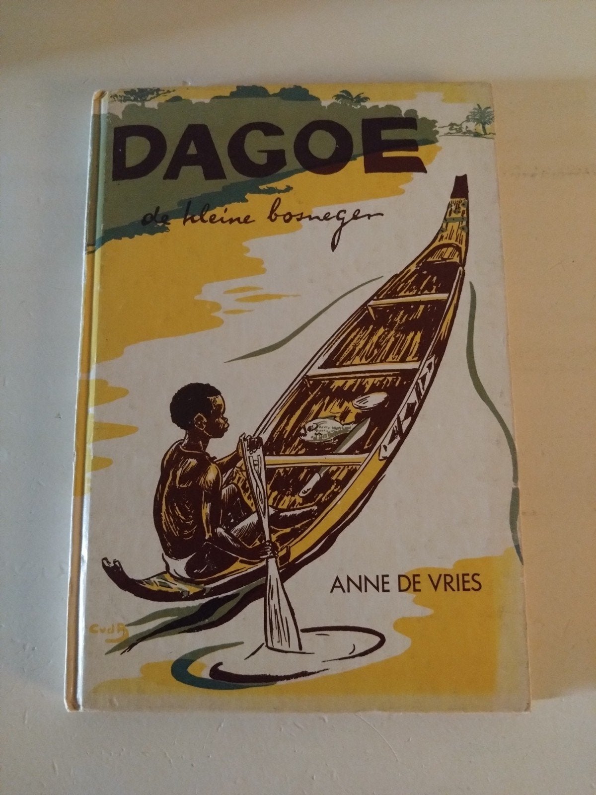 Dagoe de kleine bosneger - Anne de Vries (10e druk), Ophalen of Verzenden, Gelezen, Anne de Vries, Fictie algemeen
