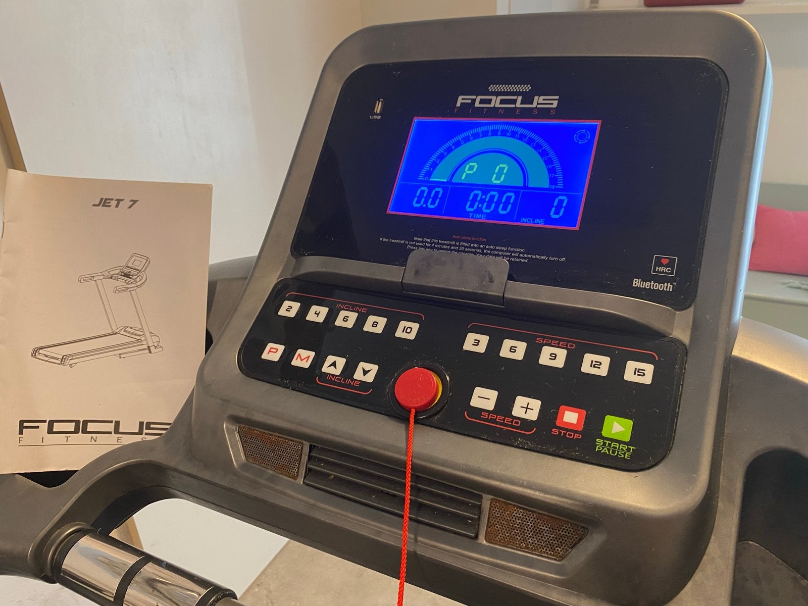 Focus Fitness Jet 7 Loopband - in prima conditie, Ophalen, Zo goed als nieuw, Metaal, Loopband