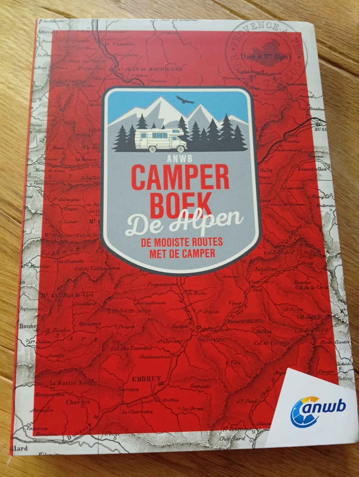 ANWB Camperboek De Alpen: Mooiste routes met de camper, ANWB, Europa, Ophalen of Verzenden, Zo goed als nieuw