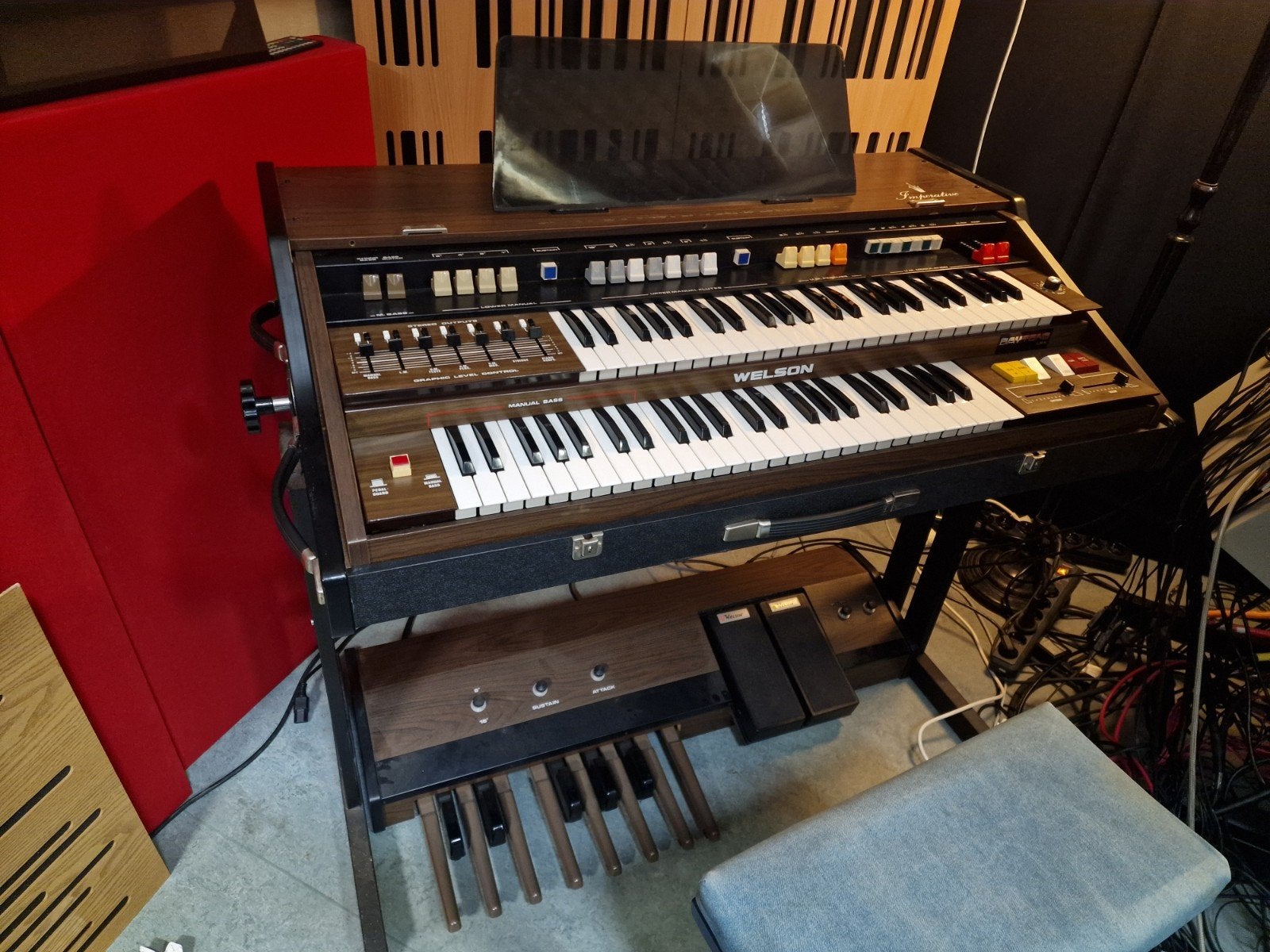 Welson imperative combo orgel, Muziek en Instrumenten, Orgels, Ophalen, Gebruikt, 2 klavieren, Orgel