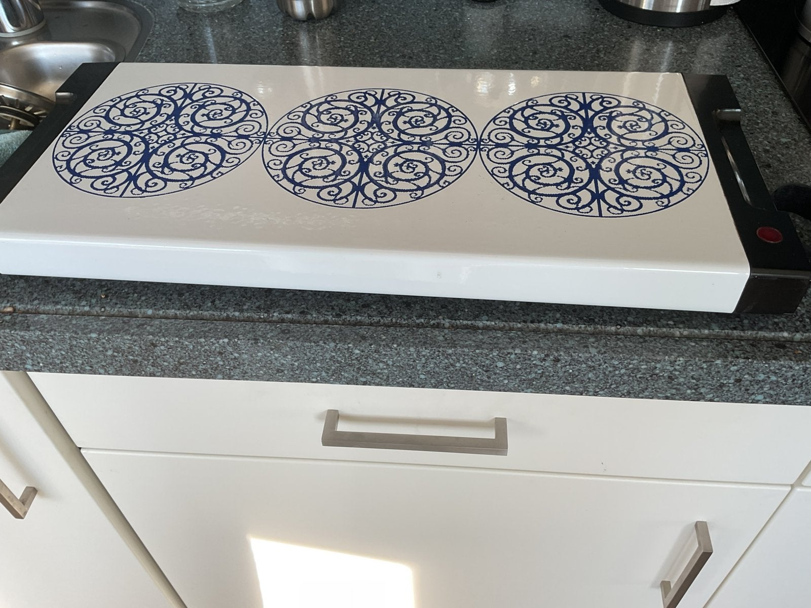 Warmhoudplaat rowenta 53 x 23 cm, Overige typen, Ophalen of Verzenden, Zo goed als nieuw