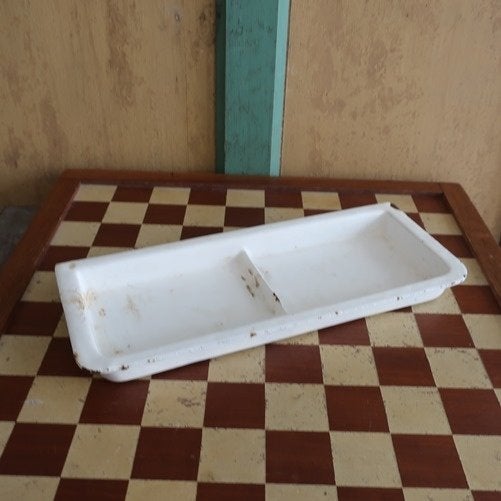 Bakje origineel wit 31,5 x 13 cm zware uitvoering, Ophalen of Verzenden