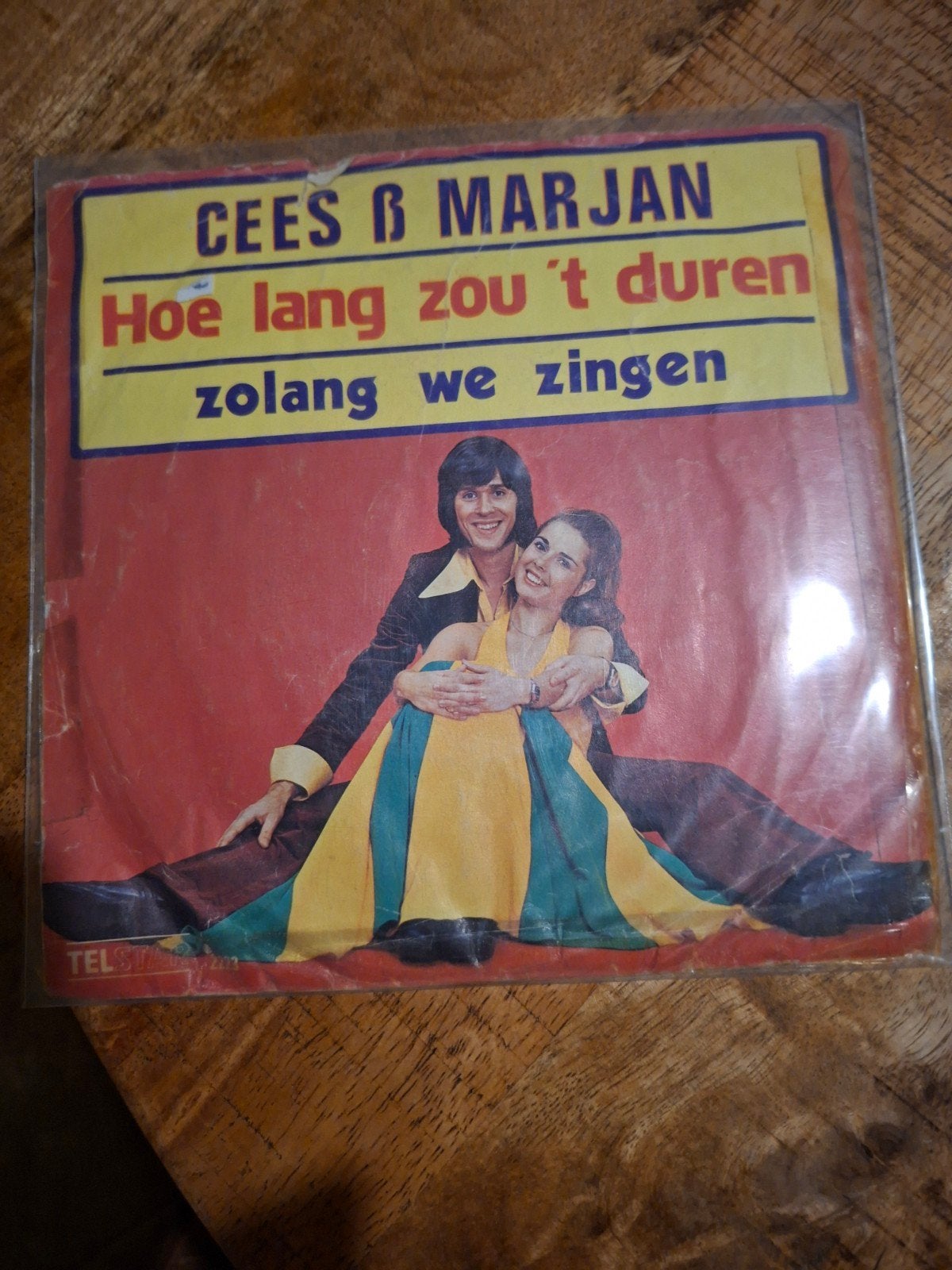 Cees & Marjan - Hoe lang zou 't duren (single), Gebruikt, 7 inch, EP, Nederlandstalig