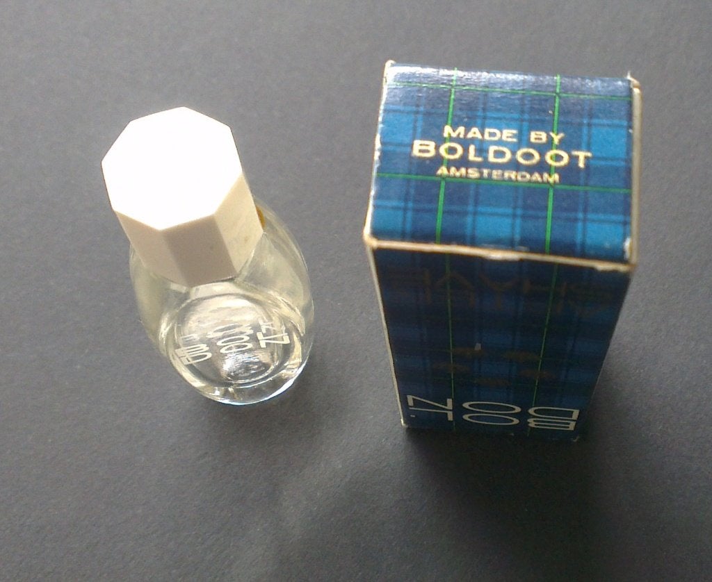 Miniatuurtje Boldoot - Boldon Aftershave Lotion (leeg), Verzamelen, Ophalen of Verzenden, Gebruikt, Miniatuur