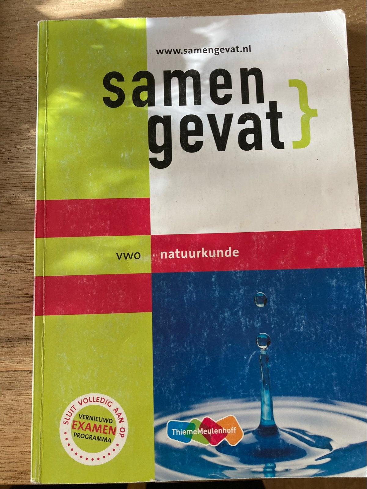 Samengevat VWO Natuurkunde - ThiemeMeulenhoff, Boeken, Ophalen of Verzenden, Zo goed als nieuw, VWO, Natuurkunde